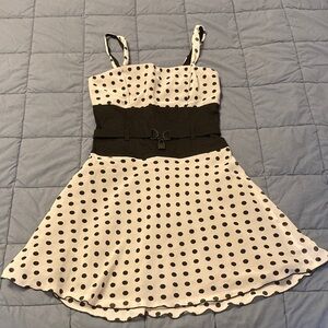 Vintage Tripp NYC polka dot rockabilly dress